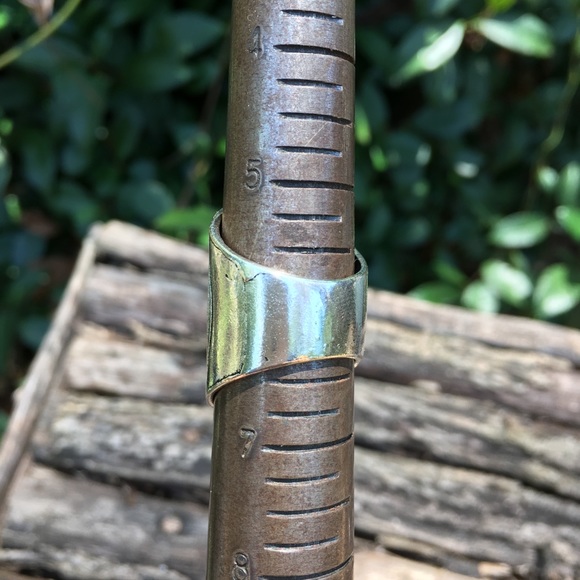 Boho Antiqued Silver Ring - Picture 6 of 6